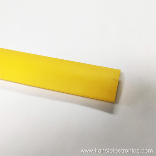 Yellow 2:1 Ratio PE Material Heat Shrinkable Tubing